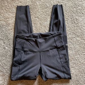 Fast and Free high rise 28” brushed Nulux pant